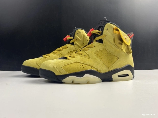 X AIR CN1084-300 TRAVIS 6 SCOTT JORDAN YELLOW 1104